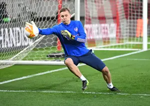Arsenal's Bernd Leno Gears Up for Olympiacos Showdown in Empty Europa League Stadium