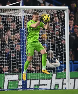 Arsenal's Bernd Leno Goes Head-to-Head with Chelsea at Stamford Bridge: Premier League Showdown, London, 2020