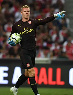 Arsenal's Bernd Leno Goes Head-to-Head Against Paris Saint-Germain in 2018 International Champions Cup, Singapore