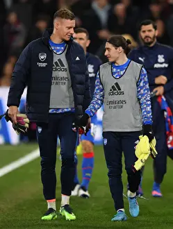 Arsenal's Bernd Leno and Marcelo Flores Prepare for Crystal Palace Clash in Premier League