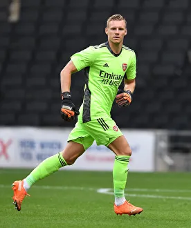 Arsenal's Bernd Leno in Pre-Season Action Against MK Dons