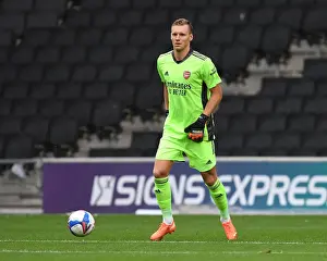 MK Dons V Arsenal 2020-21 Prints: Arsenal's Bernd Leno in Pre-Season Form: MK Dons vs Arsenal (2020-21)