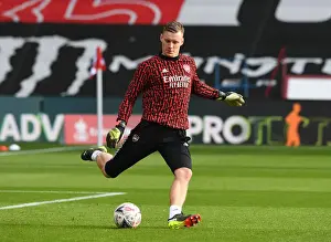 Arsenal's Bernd Leno Prepares for FA Cup Clash Against Southampton Amidst Empty Stands