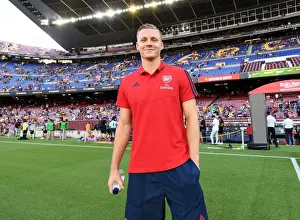 Arsenal's Bernd Leno Prepares for FC Barcelona Friendly at Nou Camp