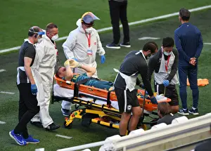Arsenal's Bernd Leno Suffers Injury in Premier League Match Against Brighton & Hove Albion (2020)