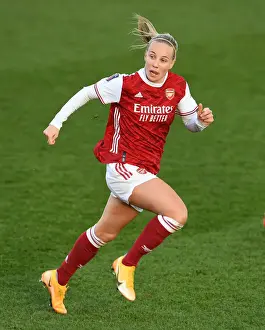 Arsenal's Beth Mead in Action: Arsenal Women vs Everton Women, FA WSL (December 2020)