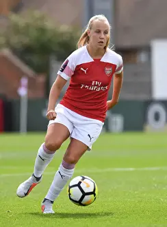 Arsenal's Beth Mead in Action: Arsenal Women vs West Ham United Women