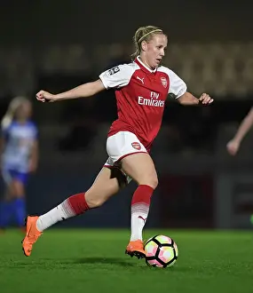 Arsenal's Beth Mead in Action: WSL Clash Against Reading Ladies