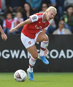 Arsenal Women V West Ham United 2019-20 Prints: Arsenal's Beth Mead in Action at the WSL Match: Arsenal Women vs West Ham United