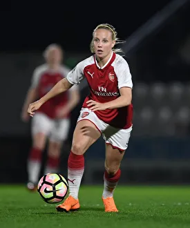 Arsenal Women V Reading Women 2017-18 Prints: Arsenal's Beth Mead Dazzles in WSL Showdown against Reading