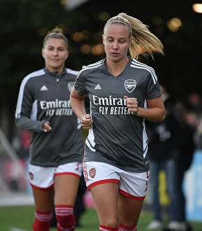 Images Dated 16th September 2022: Arsenal's Beth Mead Prepares for Super League Clash against Brighton & Hove Albion