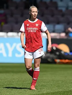 Arsenal's Beth Mead Scores in Empty Meadow Park: FA WSL 2021 - Arsenal Women vs. Brighton & Hove Albion