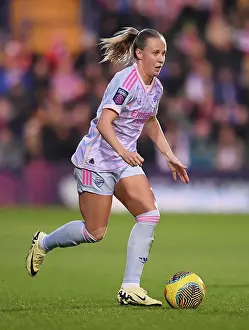 Liverpool Women V Arsenal Women 2023-24 Prints: Arsenal's Beth Mead Scores Past Liverpool in Barclays Women's Super League Clash