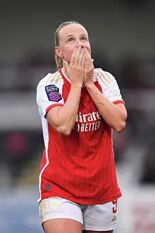 Arsenal Women V West Ham United Women 2023-24 Prints: Arsenal's Beth Mead Scores Her Second Goal Against West Ham in WSL Match