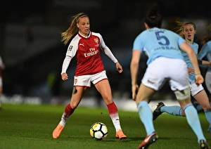 Arsenal Women V Manchester City Ladies - Continentail Cup Final Prints: Arsenal's Beth Mead Shines in Continental Cup Final Against Manchester City Ladies