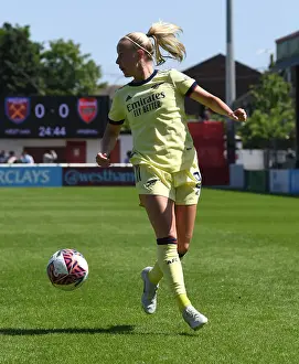 West Ham United Women V Arsenal Women 2021-22 Prints: Arsenal's Beth Mead Shines in FA WSL Clash Against West Ham United Women