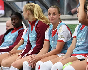Images Dated 6th September 2023: Arsenal's Beth Mead Shines in UEFA Champions League Debut Against Linkopings FC