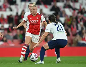 Arsenal Women V Tottenham Hotspur 2021-22 Prints: Arsenal's Beth Mead Stars in Victory: Arsenal Women vs