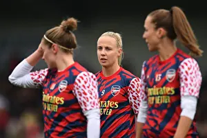 Arsenal Women V Aston Villa 2021-22 Prints: Arsenal's Beth Mead: Unwavering Determination Ahead of Aston Villa Showdown