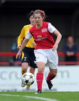 Arsenal Ladies V Bobruichanka 2011-12 Prints: Arsenal's Bianca Bragg Scores Five in 6-0 UEFA Champions League Victory over Bobruichanka