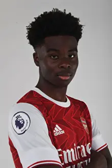 Arsenal's Bukayo Saka at 2020-21 First Team Training Session