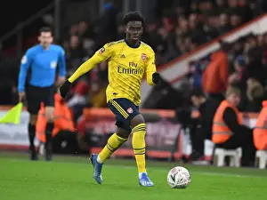 AFC Bournemouth V Arsenal - FA Cup 4th Rd 2020 Prints: Arsenal's Bukayo Saka in Action against AFC Bournemouth in FA Cup Fourth Round