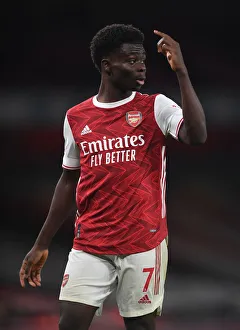 Arsenal's Bukayo Saka in Action: Arsenal vs. Burnley, Premier League 2020-21 (December 13, 2020)