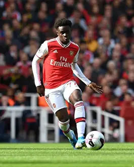 Arsenal's Bukayo Saka in Action: Arsenal vs AFC Bournemouth, Premier League 2019-20