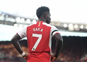 Arsenal's Bukayo Saka in Action: Arsenal vs Burnley (2023-24)