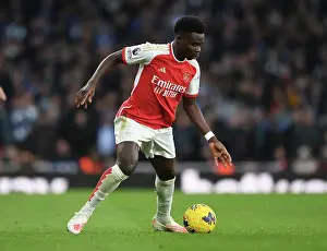 Arsenal V Brighton And Hove Albion 2023-24 Prints: Arsenal's Bukayo Saka in Action against Brighton & Hove Albion (2023-24)