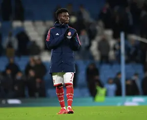 Manchester City V Arsenal 2022-23 Prints: Arsenal's Bukayo Saka Celebrates FA Cup Victory over Manchester City