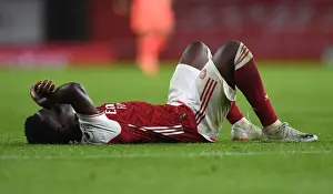 Arsenal's Bukayo Saka Celebrates Victory Over Burnley in Premier League