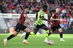 AFC Bournemouth V Arsenal 2023-24 Prints: Arsenal's Bukayo Saka Dazzles in AFC Bournemouth Clash (2023-24 Premier League)
