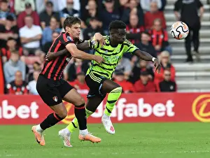 Arsenal's Bukayo Saka Dazzles: Premier League Showdown vs AFC Bournemouth 2023-24