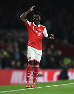 Arsenal's Bukayo Saka Faces Manchester City in the Premier League