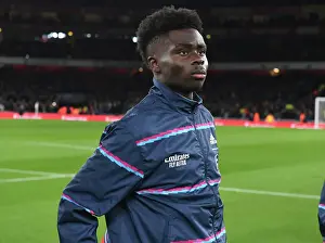 Arsenal's Bukayo Saka Gears Up for Arsenal v Everton Premier League Clash at Emirates Stadium
