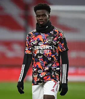 Arsenal's Bukayo Saka Gears Up for Arsenal v Leeds United Clash in Premier League