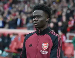 Arsenal's Bukayo Saka Gears Up for Arsenal v Leicester City Clash in Premier League