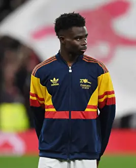 Arsenal's Bukayo Saka Gears Up for Arsenal v West Ham United in the Premier League