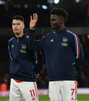 Arsenal's Bukayo Saka Gears Up: Arsenal FC vs Manchester City, Premier League 2022-23