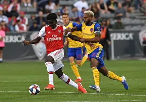 Arsenal's Bukayo Saka Goes Head-to-Head with Colorado Rapids Kellyn Acosta in Pre-Season Clash