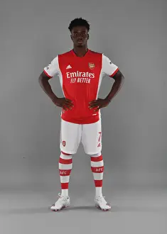 Arsenal's Bukayo Saka Kicks Off New Season at London Colney Training Ground