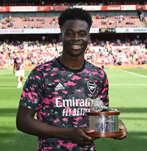 Arsenal's Bukayo Saka Named Player of the Season Ahead of Arsenal vs Norwich City