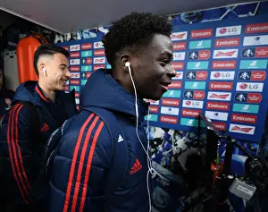 Arsenal's Bukayo Saka Prepares for FA Cup Fifth Round Clash Against Portsmouth