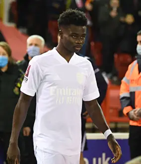 Arsenal's Bukayo Saka Prepares for Nottingham Forest FA Cup Clash