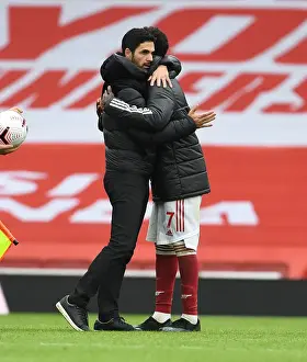 Arsenal's Bukayo Saka Scores Game-Winning Goal in Empty Emirates Stadium (2020-21)