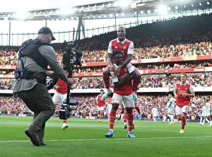 Arsenal V Liverpool 2022-23 Prints: Arsenal's Bukayo Saka Scores Second Goal Against Liverpool in 2022-23 Premier League