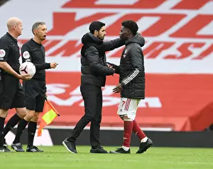Arsenal's Bukayo Saka Scores Winning Goal Against Sheffield United in Empty Emirates Stadium