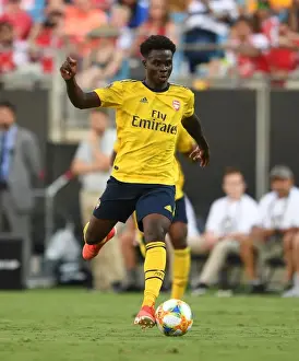 Arsenal's Bukayo Saka Shines in 2019 International Champions Cup Clash Against ACF Fiorentina