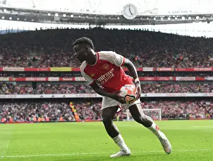 Arsenal's Bukayo Saka Shines: Arsenal FC Kicks Off 2023-24 Premier League Season with Victory over Fulham FC